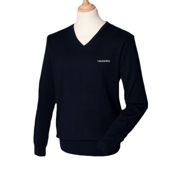 Mens Cotton Acrylic V Neck Sweater Thumbnail